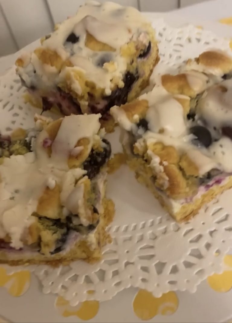 Lemon Blueberry Cheesecake Bars McNess Recipes
